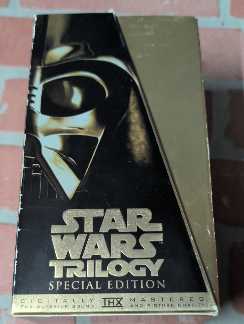 Star Wars Trilogy Special Edition Gold & Black VHS Box